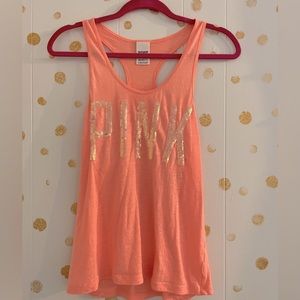 Victoria secret pink tank top shirt